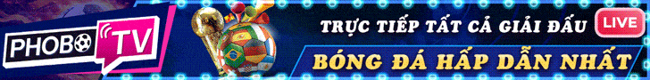 Banner quảng cáo livestream PhoboTV bóng đá